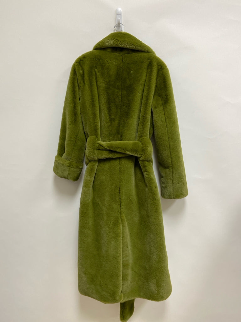 Proenza Schouler Size XS Green Faux Fur Ladies Jacket