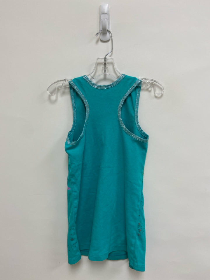 Disney SIZE 4/5 Turquoise Tinkerbell Sleeveless Girl&