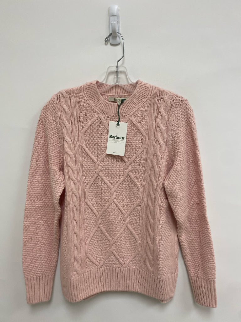 NWT Barbour Size 4 Blush Wool Blend Ladies Sweater