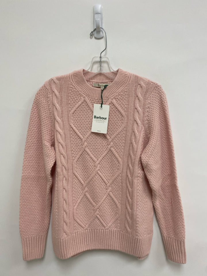 NWT Barbour Size 4 Blush Wool Blend Ladies Sweater