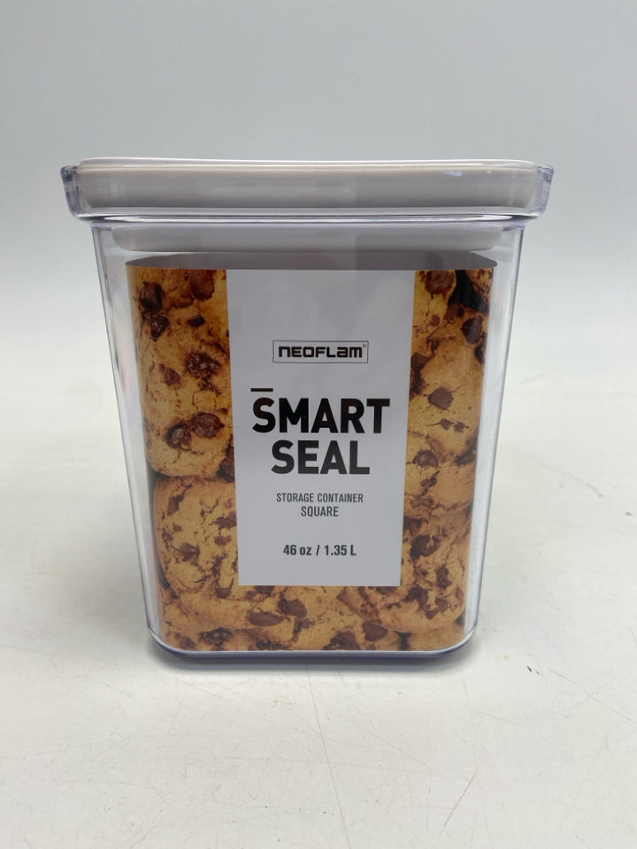 NEW White Clear Storage Container