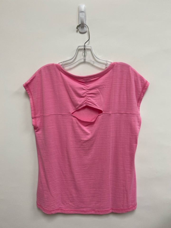 NWT Talbots Size LP Pink Texture Sleeveless Petite Top