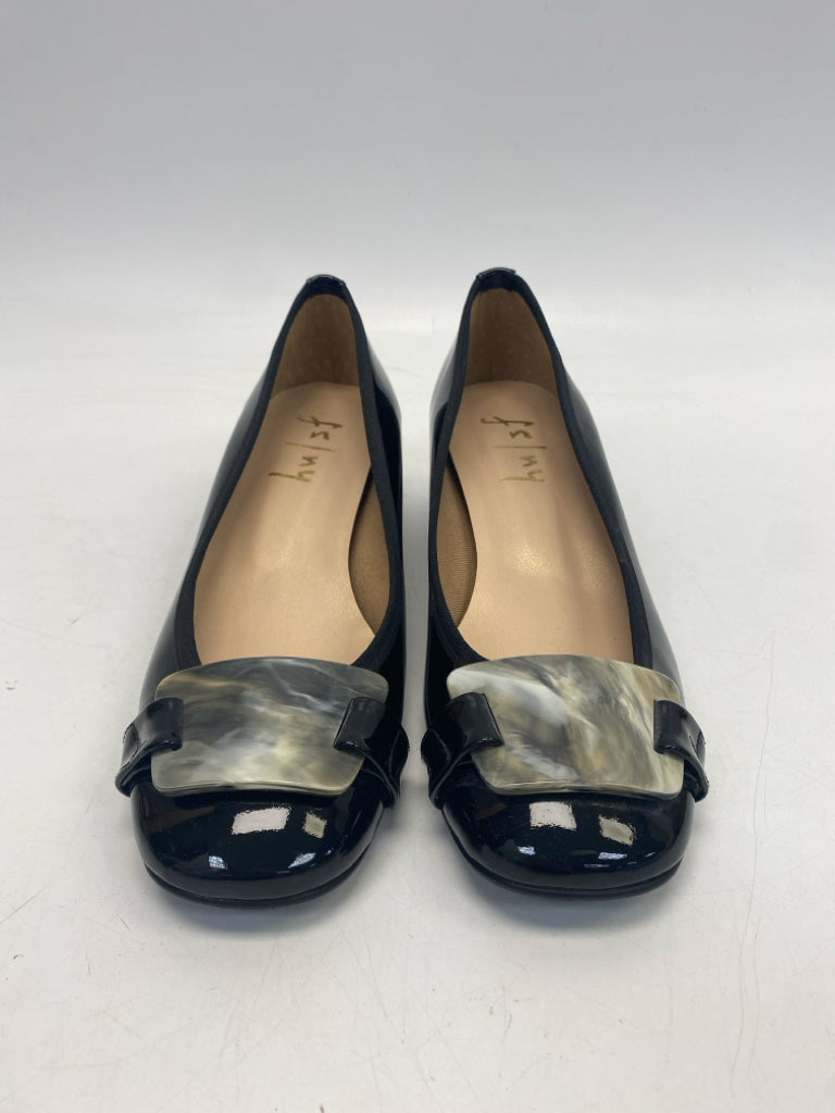fs/ny  Size 8.5 Black Patent Heels