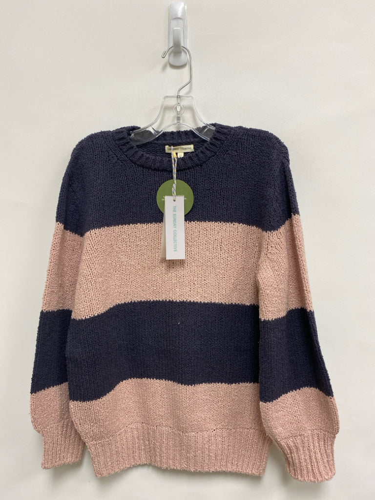 NWT The Sunday Collective SIZE 8/9 Navy Pink Cotton Boy&