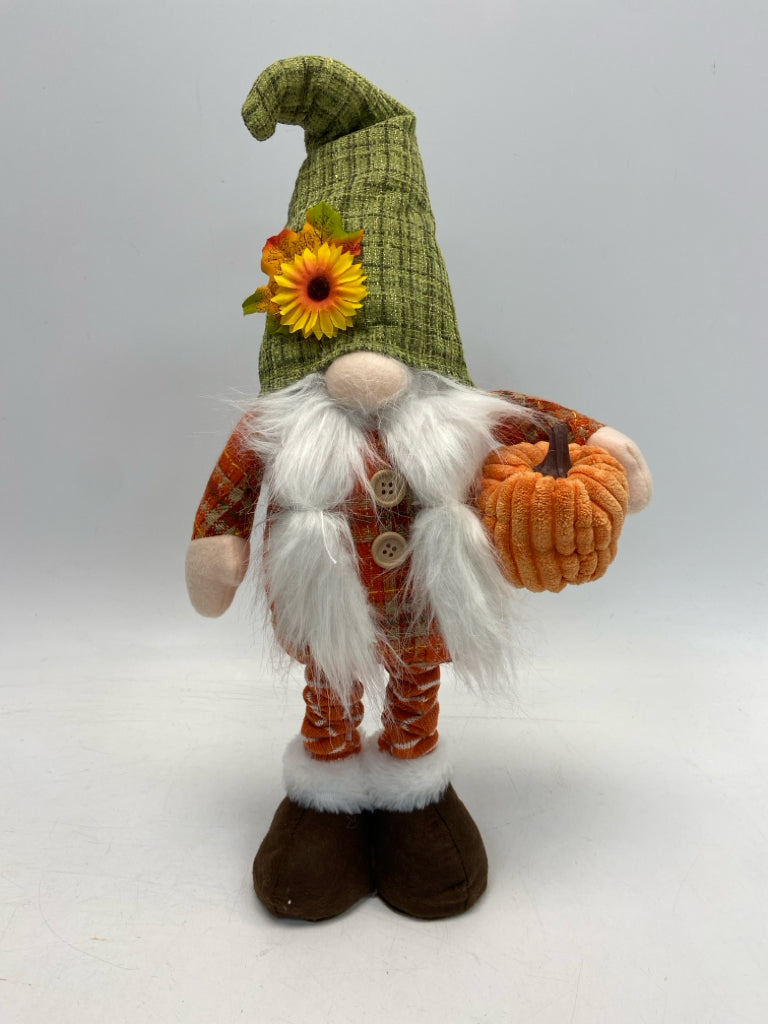 NWT Orange Green/Multi Pumpkin Stuffed Fall