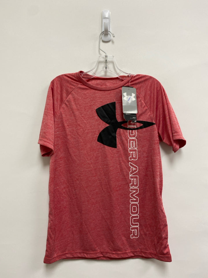 NWT Under Armour SIZE XL Red Black/White Logo Boy&