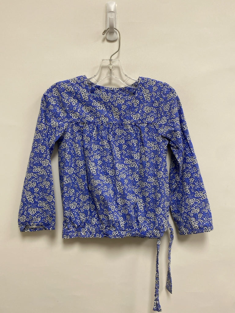 Bella Bliss SIZE 6 Periwinkle White Flowers Girl&