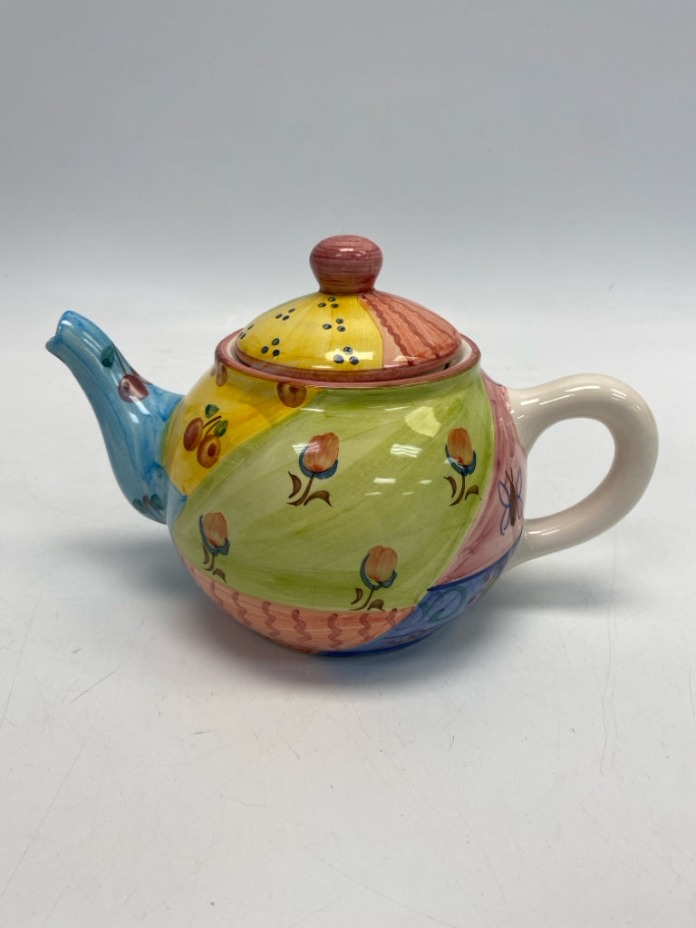 Multi Color Tea Pot