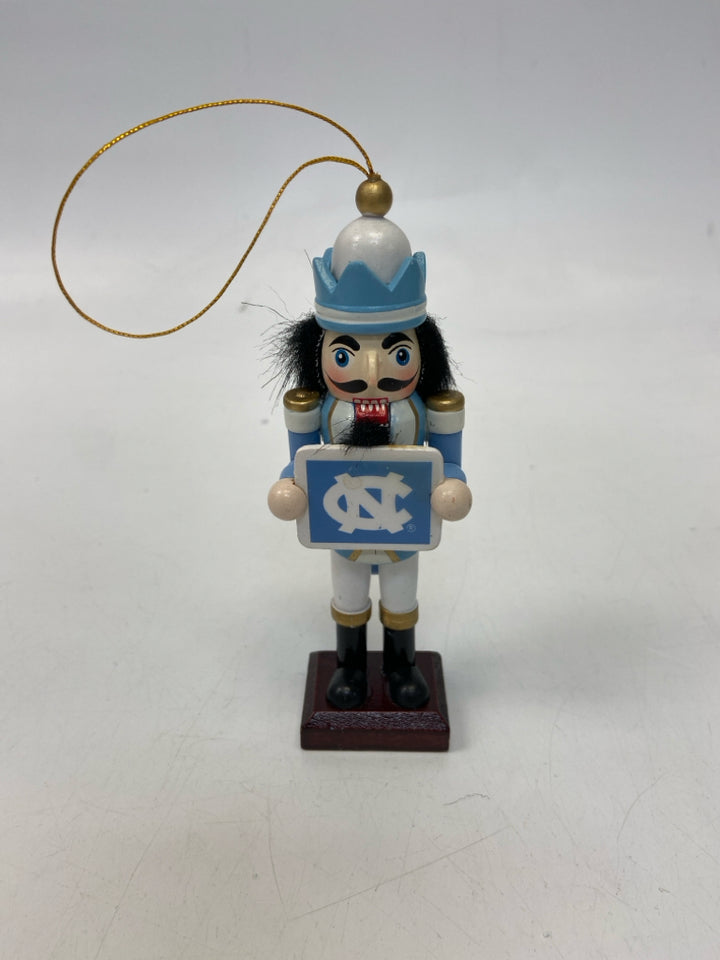Blue White UNC Ornaments