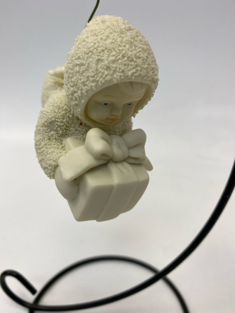 Cream Snowbabies Ornaments