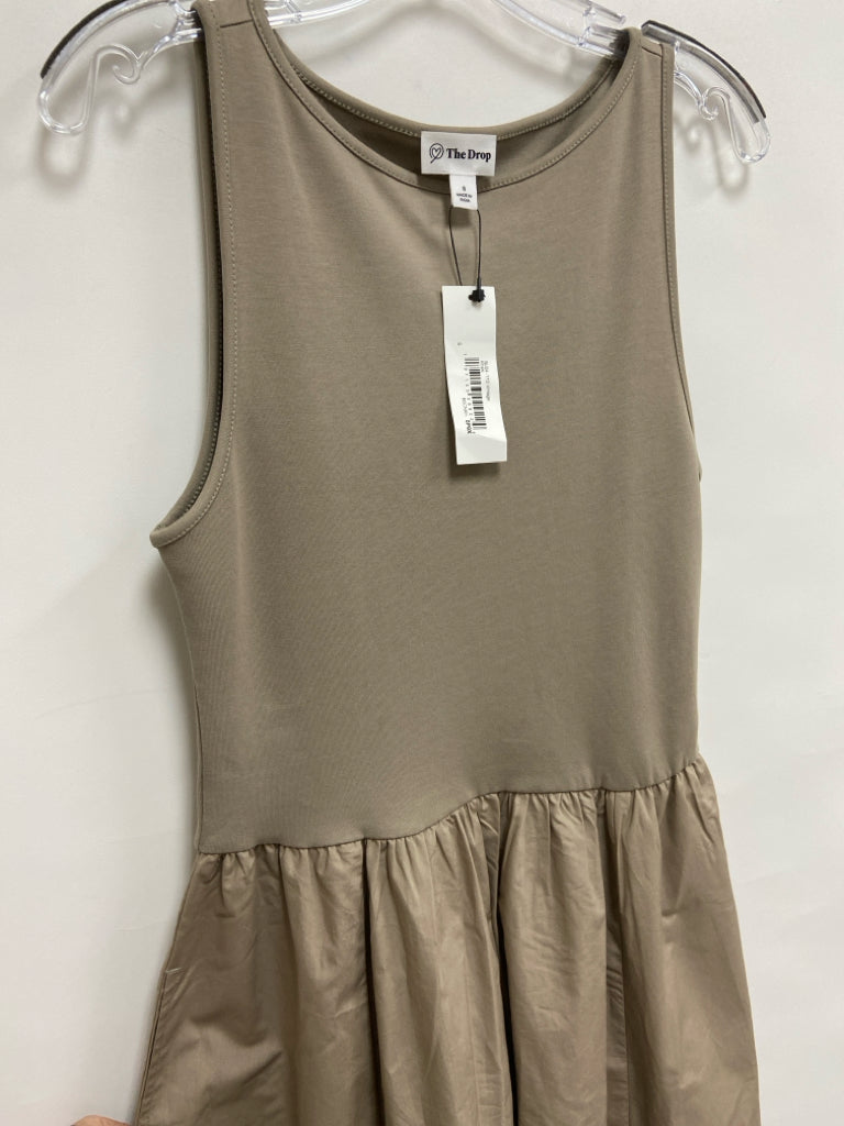 NWT Size S Khaki Sleeveless Ladies Dress