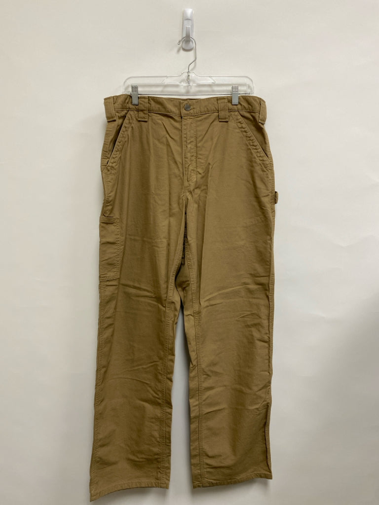 NWT Carhartt Size 34 Dark Khaki Men&