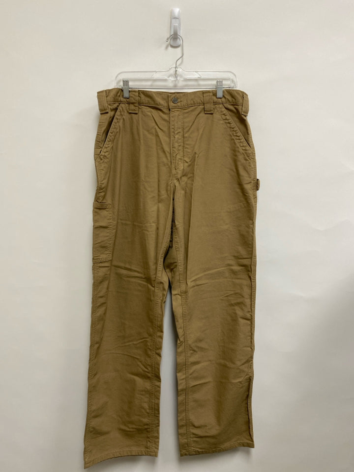 NWT Carhartt Size 34 Dark Khaki Men&