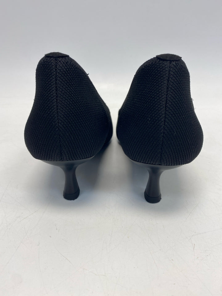 Vivaia EU Shoe Size 39.5 Black Fabric Heels