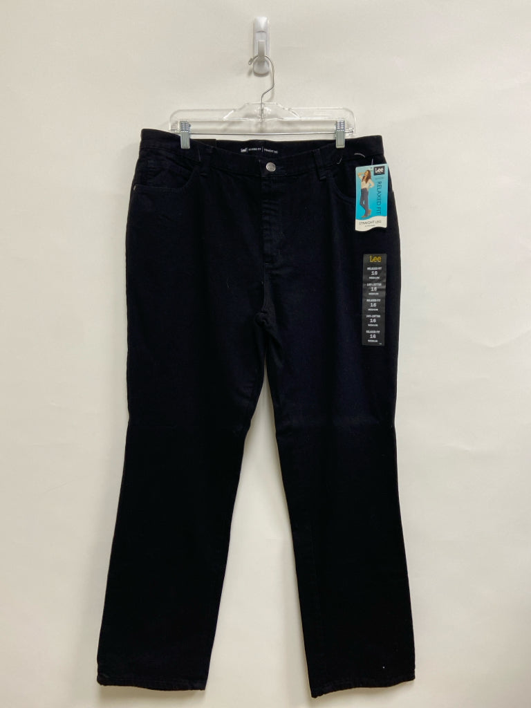NWT Lee Size 16 Black Plus Size Pants