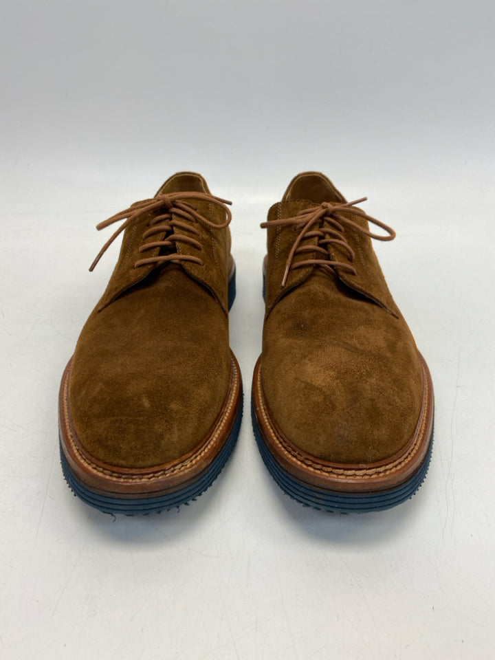 Johnston/Murphy Size 10.5 Brown Lace-Up Suede Men&