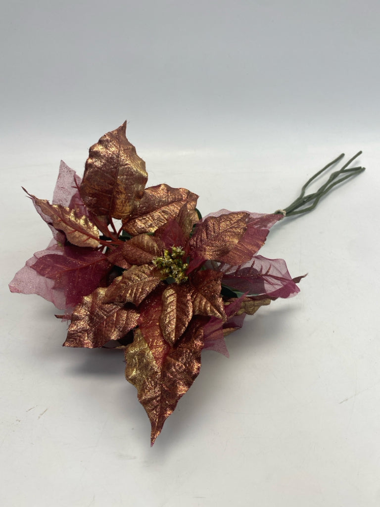 Gold Purple Sparkle Christmas