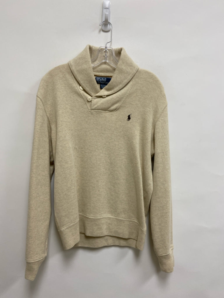 Polo Size S Beige Cotton Men&
