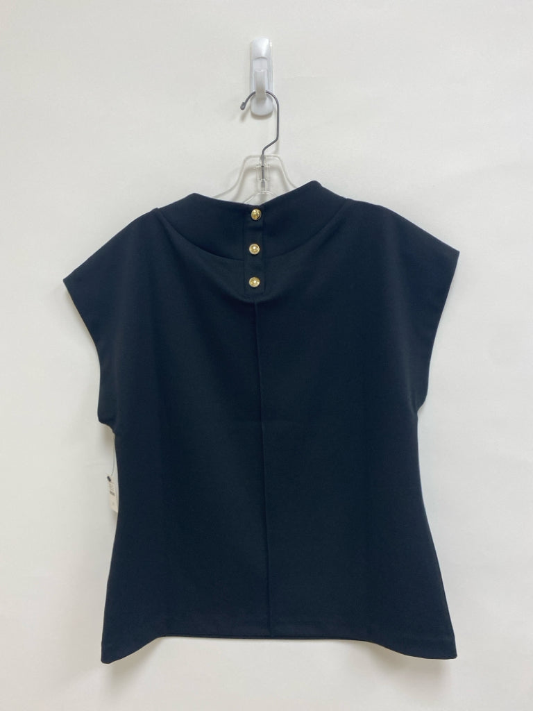 NWT Talbots Size S Black Polyester Ladies Top
