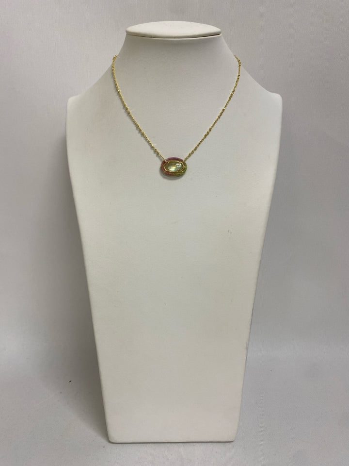 Kendra Scott Multi Color Iridescent Stones Necklace