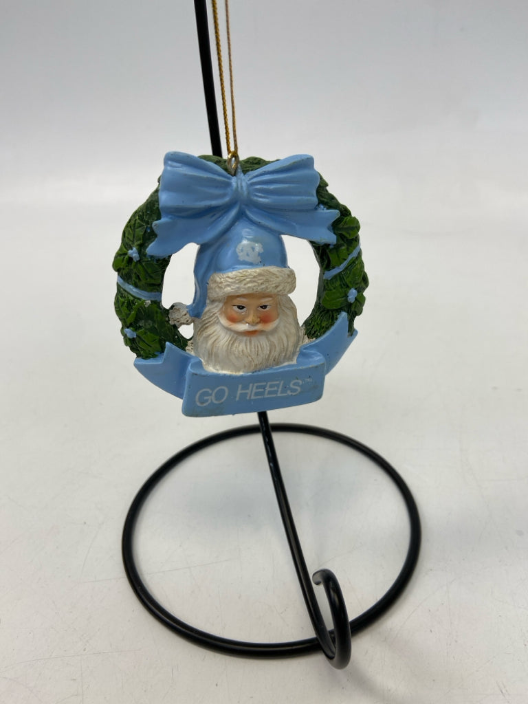 Blue White UNC Ornaments