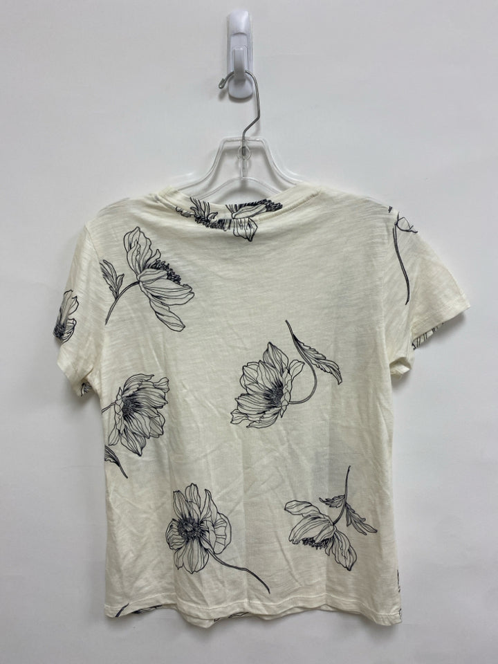 NWT Sanctuary Size XS White/Black Floral Ladies Top