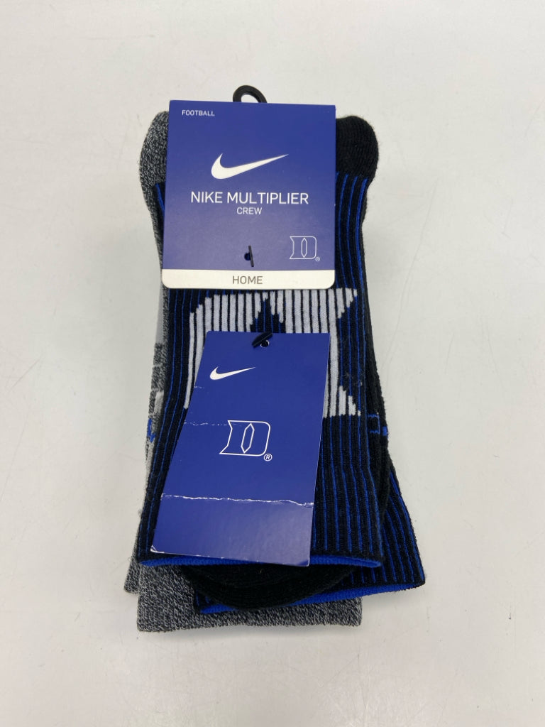 NWT Nike Black/Gray Blue Duke Men&