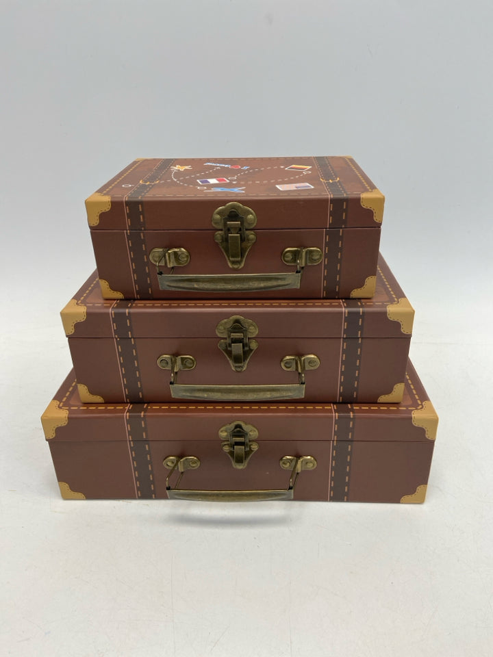 Brown Travel Cardboard Box