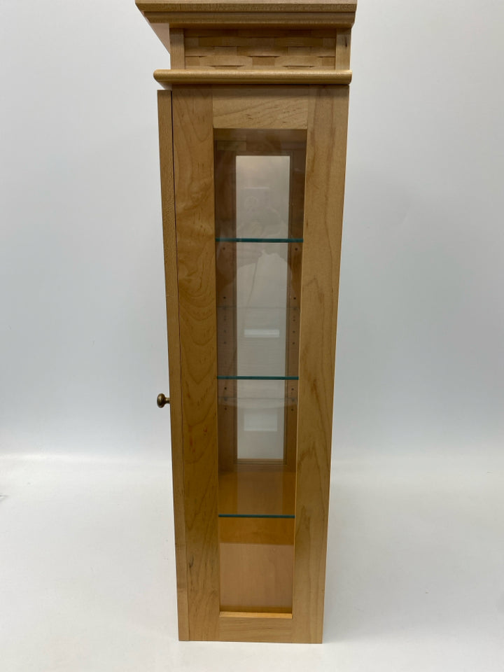 Longaberger Collectors Club Mini May Series Hanging Display Cabinet