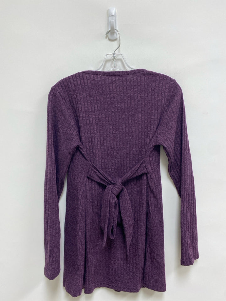 NWT Size S Purple Ribbed Ladies Top
