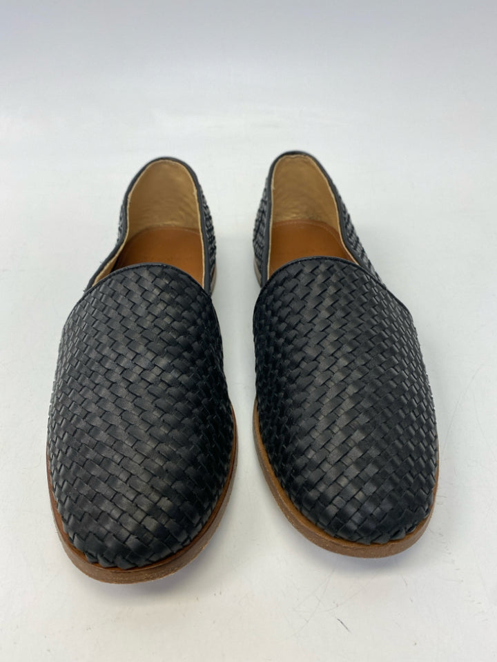 Nisolo Size 10.5 Black Woven Men&