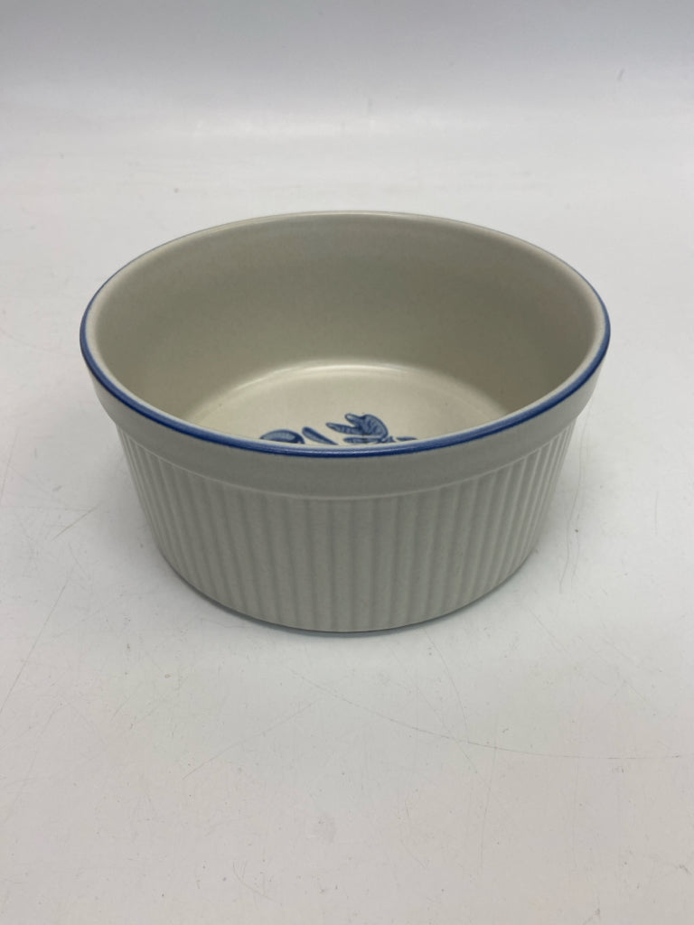 Pfaltzgraff Gray Blue Ribbed Bowl(s)