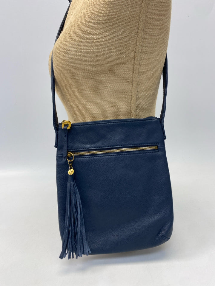 Hobo Navy Tassel(es) Crossbody