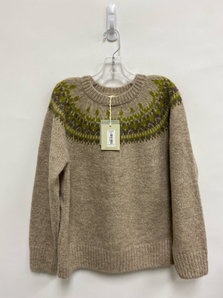 NWT The Sunday Collective SIZE 10/11 Tan Green/Gray Boy&
