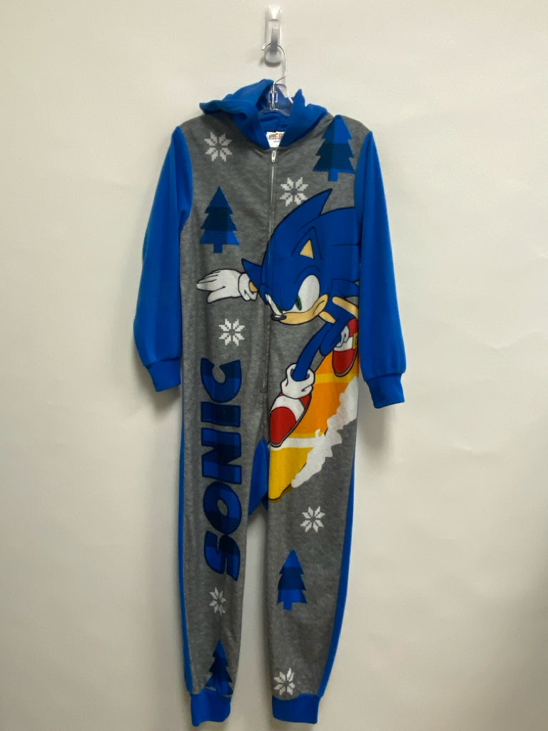 Disney SIZE 8 Blue Gray Fleece Boy&