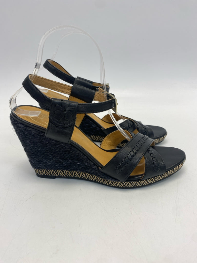 Jack Rogers  Size 9.5 Black Crisscross Sandals