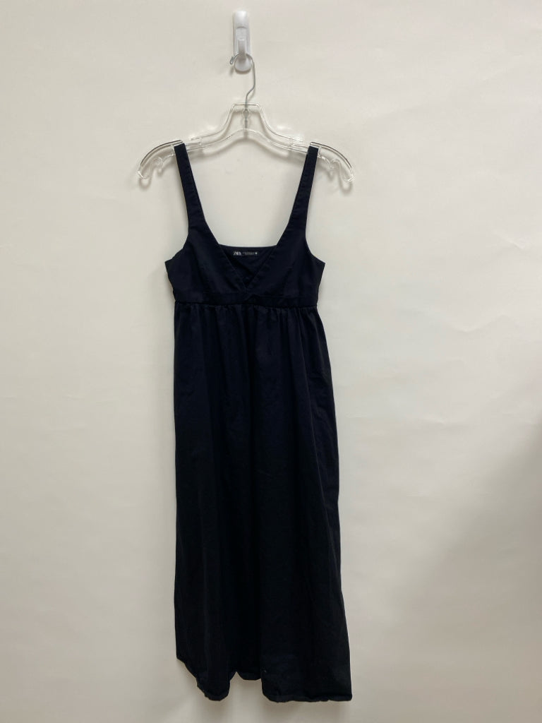 Zara Size XS Black Sleeveless Ladies Dress
