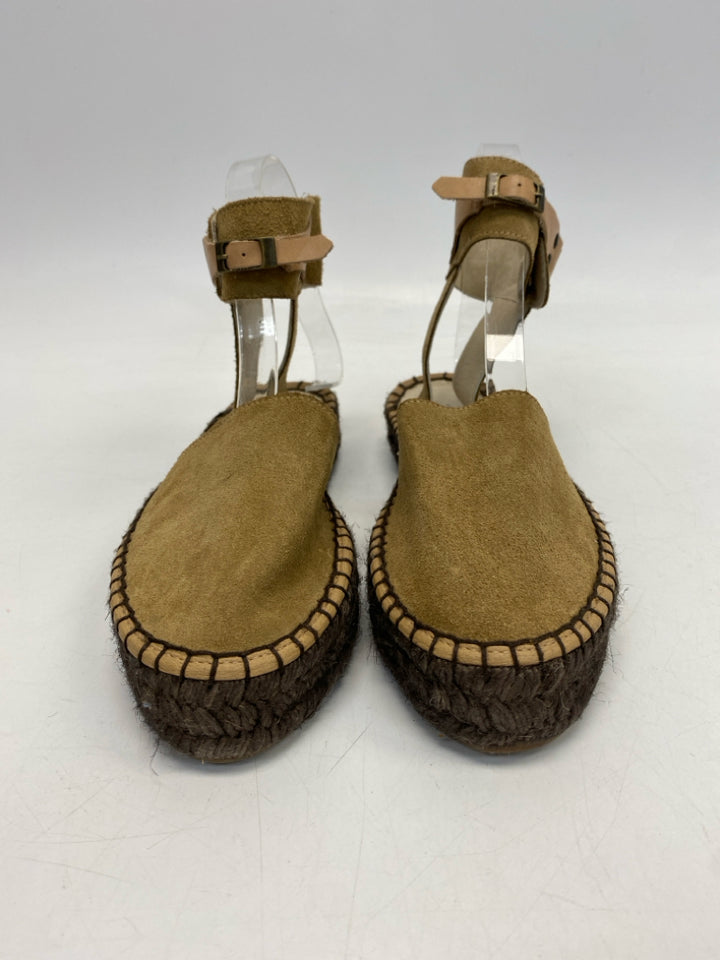 Free People  Size 39 Brown Suede Sandals