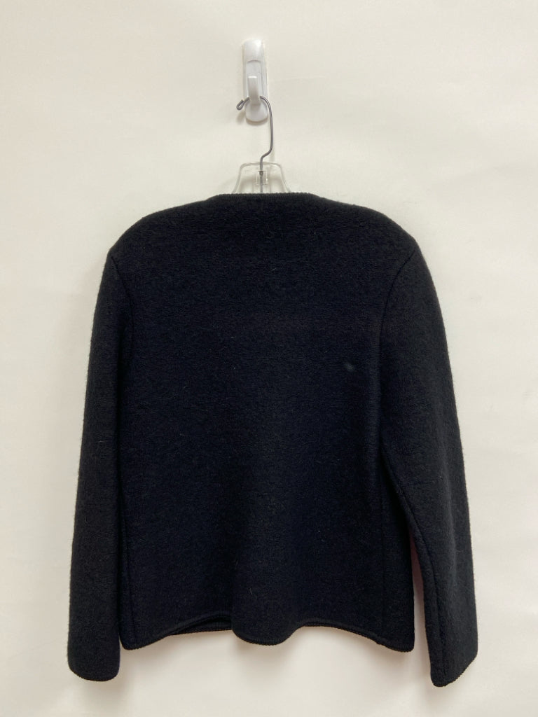 Geiger Size M Black Button Up Wool Ladies Jacket