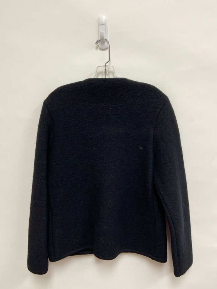 Geiger Size M Black Button Up Wool Ladies Jacket