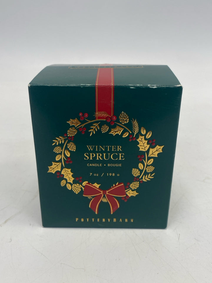 NEW/BOX Pottery Barn Green Christmas