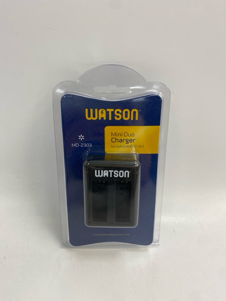 NEW/PKG Watson Mini Duo Charger MD-2303