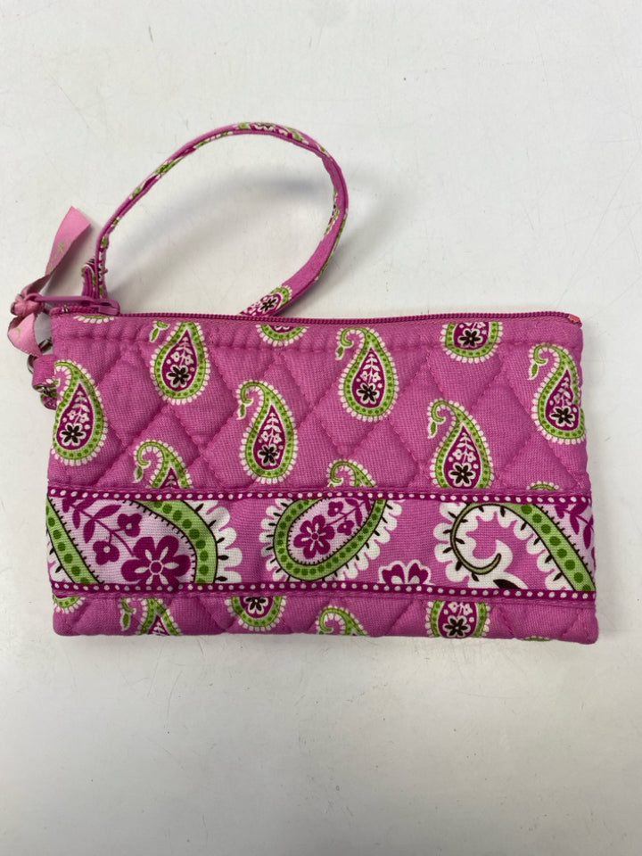 Vera Bradley Pink Green Paisley Handbag