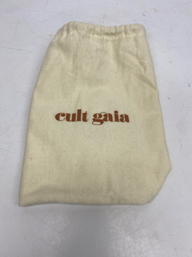 cult gaia Green Beaded Acrylic Handbag