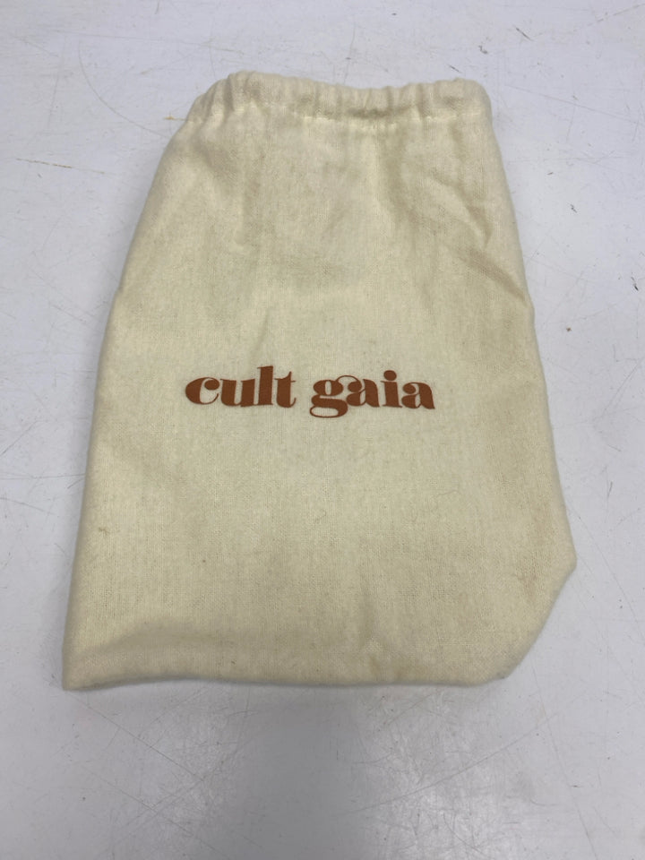 cult gaia Green Beaded Acrylic Handbag