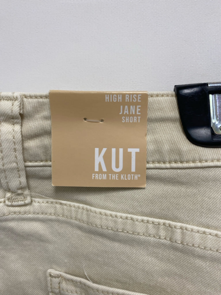 NWT Kut from the Kloth Size 14 Cream Ladies Shorts