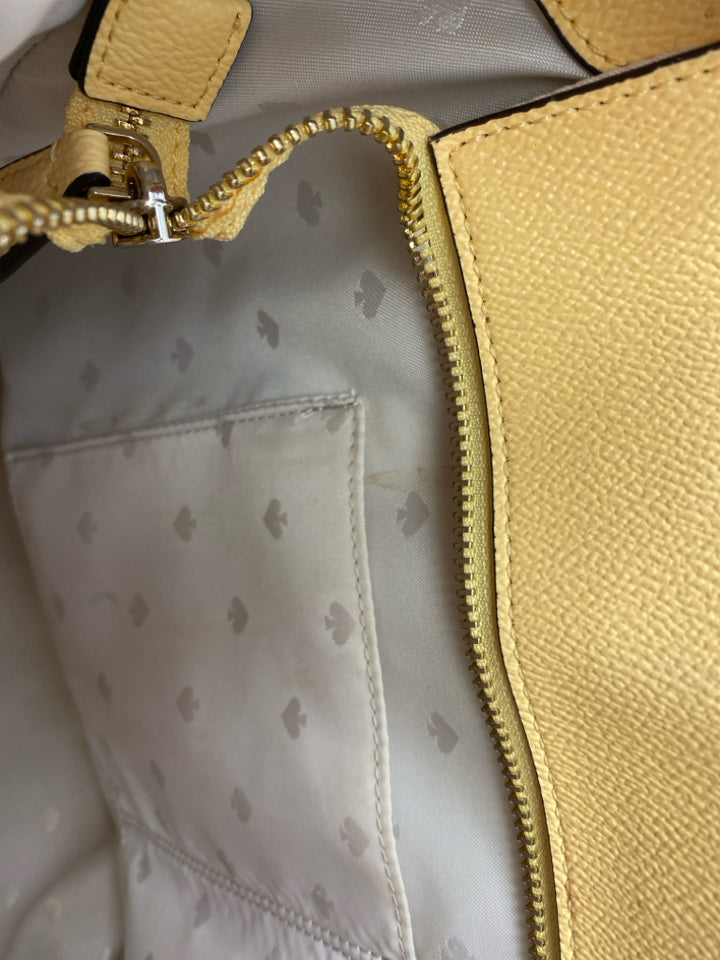 Kate Spade Yellow Handbag