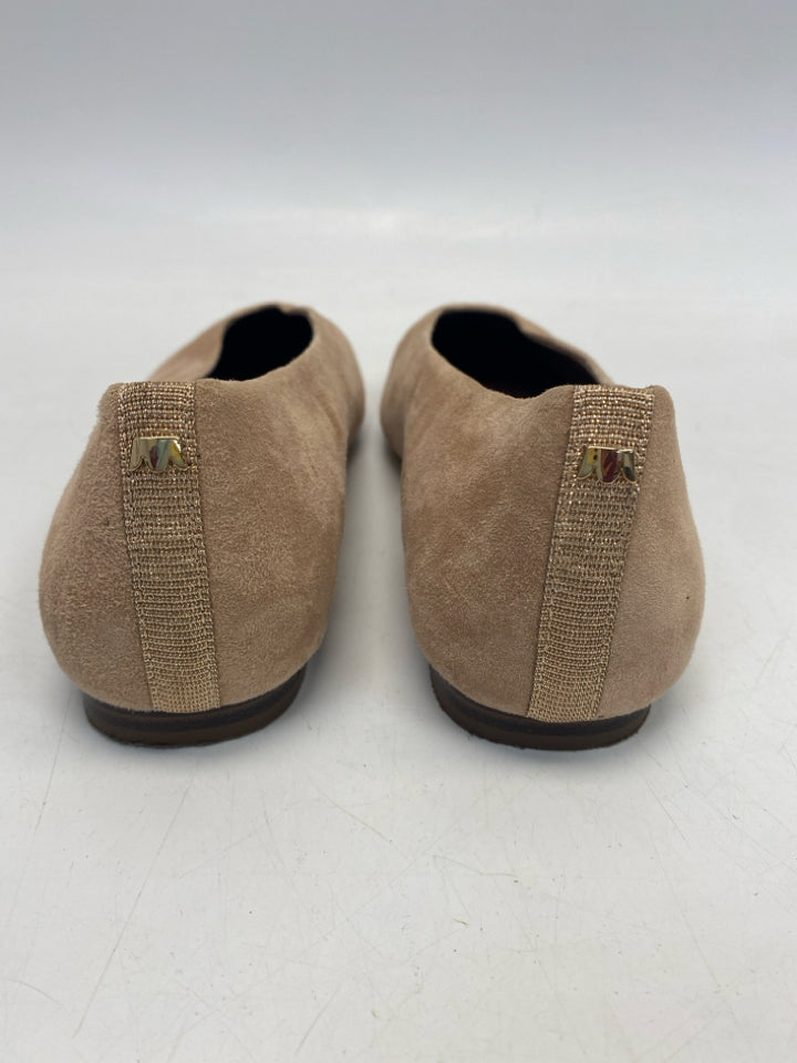 Birdies US Shoe Size 8 Cream Suede Flats