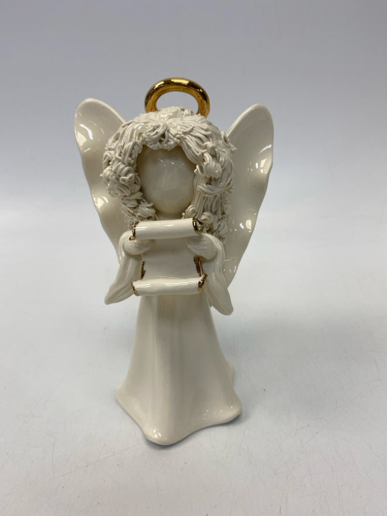 Cream Gold Ceramic Christmas