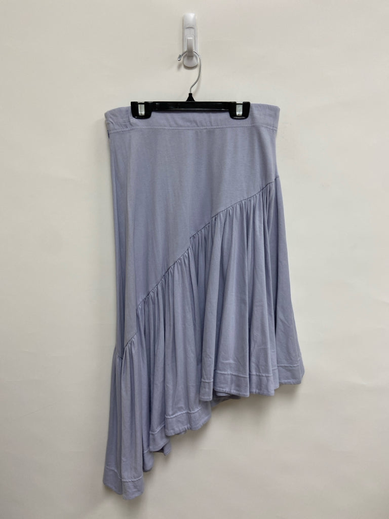 Free People Size M Powder Blue Ladies Skirt